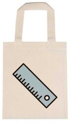  Óvodai jellel vászontáska 22x26, 3x0, 3cm méretben vonalzó jel
