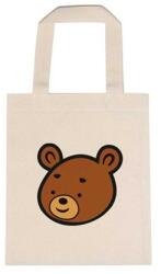  Óvodai jellel vászontáska 22x26, 3x0, 3cm méretben maci fej jel