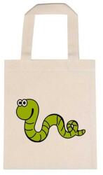  Óvodai jellel vászontáska 22x26, 3x0, 3cm méretben kukac jel