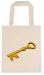  Óvodai jellel vászontáska 22x26, 3x0, 3cm méretben kulcs jel