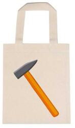  Óvodai jellel vászontáska 22x26, 3x0, 3cm méretben kalapács jel