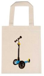  Óvodai jellel vászontáska 22x26, 3x0, 3cm méretben roller kék jel