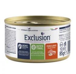 Exclusion Intestinal Pork & Rice konzerv macskák számára 85 g