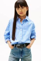 Tommy Hilfiger gyerek ing pamutból KG0KG08820 - kék 140