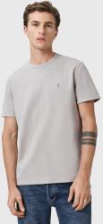 AllSaints pamut póló ELLIS - szürke XL