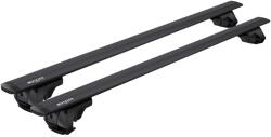 Multipa Tetőcsomagtartó tetőkorlátra 120 cm, Aero - black PREMIUM, MULTIPA