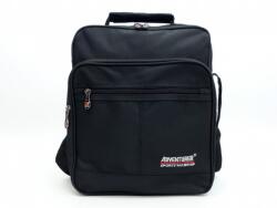 Adventurer Férfi válltáska: fekete vászon, 2 rekeszes (1163542)