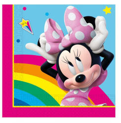 Procos Party szalvéta, MINNIE, szivárványos, 20db/cs