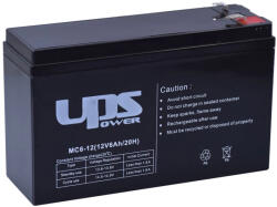 UPS MC6-12 12V 6Ah zselés ólom akkumulátor gondozásmentes (BT6-12)
