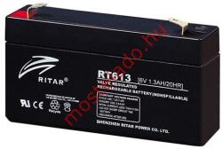 Ritar RT613 6V 1, 3Ah zselés akkumulátor (RT613-F1)