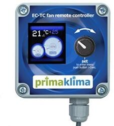 Prima Klima Prima Klima Digitális hőmérséklet-szabályzó, min. /max. fordulatszám