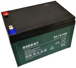 RedDot DD12140C 12V 14Ah zselés, ciklikus akkumulátor (DD12140C_F2)