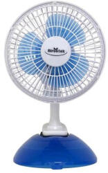 Airontek Clip Fan 15W, kétsebességes csíptetős ventilátor, ? 15 cm