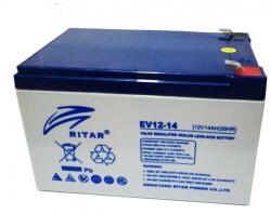 Ritar EV12-14-F2 12V 14Ah elektromos járműmeghajtó akkumulátor (EV12-14-F2)