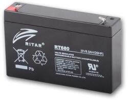 Ritar RT680 6V 8Ah zselés akkumulátor (RT680-F1)