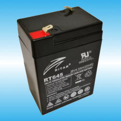 Ritar RT645 6V 4, 5Ah zárt ólomakkumulátor (RT645-F1)