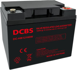 DCBS DC-HR12160W 12V 45Ah szünetmentes UPS akkumulátor (DC-HR12160W/12V45AH)