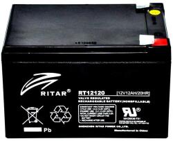 Ritar RT12120 12V 12Ah zselés akkumulátor T2 (RT12120-F2)