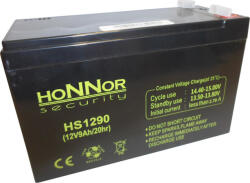 Honnor HS1290 12V 9Ah zselés ólom akkumulátor gondozásmentes (HS1290)