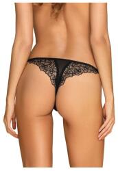Obsessive Uniquella brazil bugyi, fekete, L/XL