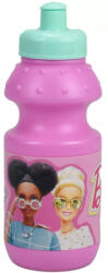 Mattel Barbie műanyag kulacs, sportpalack 350 ml Nr 01