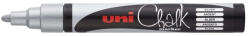 uni Krétamarker folyékony 1, 8-2, 5mm, Uni-Posca PWE-5M ezüst (2UPWE5ME) - officefirst