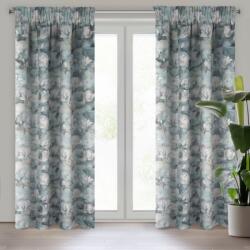 Takoy Draperie GRACJA din catifea moale cu motivul magnoliei pictate 140 x 270 cm