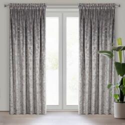 Takoy Draperie TULIA din catifea moale cu imprimeu metalic cu motivul frunzelor de bananier 135 x 270 cm