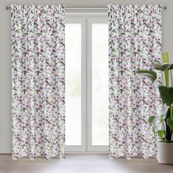 Takoy Draperie ARLETA din țesătură moale cu imprimeu floral de 140 x 270 cm