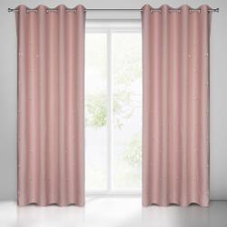 Takoy Draperie WENDY cu funde cu efect 3D de 140 x 250 cm