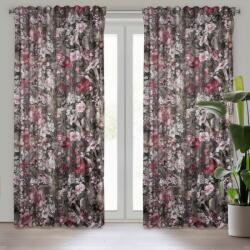 Takoy Draperie GLORY din catifea moale cu model botanic și efect 3D de 140 x 270 cm