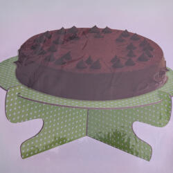  Papír tortaállvány - 30 cm (30879)