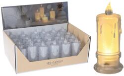  Led Gyertya 47X110 Mm Felületi Kezelés, Átlátszó