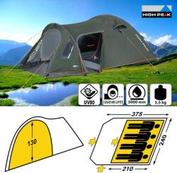 High Peak Cort 4 Persoane KIRA4.1 Cort