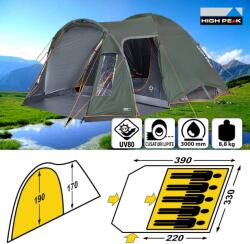High Peak Cort 5 Persoane TESSIN5.1 Cort