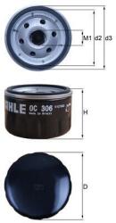 MAHLE Olejový filter MAHLE OC 306 (OC 306)