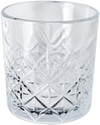 Clayre & Eef Set 6 pahare sticla transparenta Ø 8x9 cm / 320 ml (6GL4884) Pahar