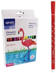 Spree Флумастери SPREE Medium Tip 24 цв