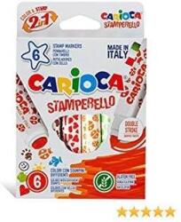 CARIOCA Флумастери CARIOCA Stamp 6 цв