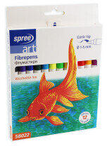 Spree Флумастери spree 12 цвята