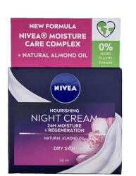 Nivea moisturizing crema de noapte 50ml natural almond oil dry skin