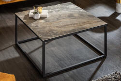 Sloane Kerámia dohányzóasztal Sloane 75 cm taupe márvány