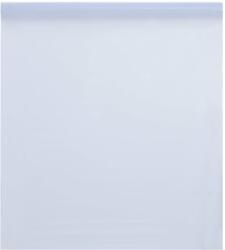 vidaXL Фолио за прозорци статично бял мат 90x500 см PVC (155826)
