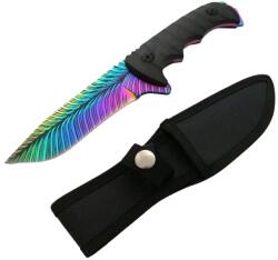 Depox Cutit de vanatoare DEPOX®, Safari Mix, 23 cm, multicolor, teaca inclusa (A110-1)