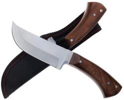 Depox Cutit de vanatoare DEPOX®, Jungle Blade, 23.5 cm, otel inoxidabil, maro, teaca inclusa (I19)