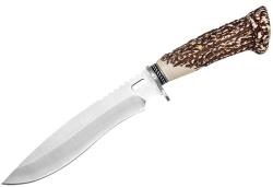 Depox Cuțit de vânătoare Stag Antlers, 29.5 cm, teacă cordura (H154-1)