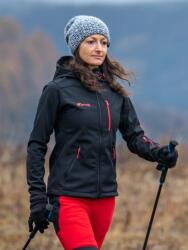 ATTIQ OUTDOOR WINDBLOCK Női kapucnis szél- és vízálló softshell kabát