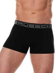 BRUBECK COMFORT COTTON Férfi pamut trunk alsónadrág - Fekete - t-active