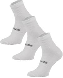 COMODO RUN PERFORMANCE Cotton bokazokni 3-as csomag - Fehér
