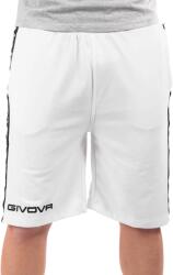 GIVOVA BERMUDA TERRY BAND Uniszex rövidnadrág - Fehér